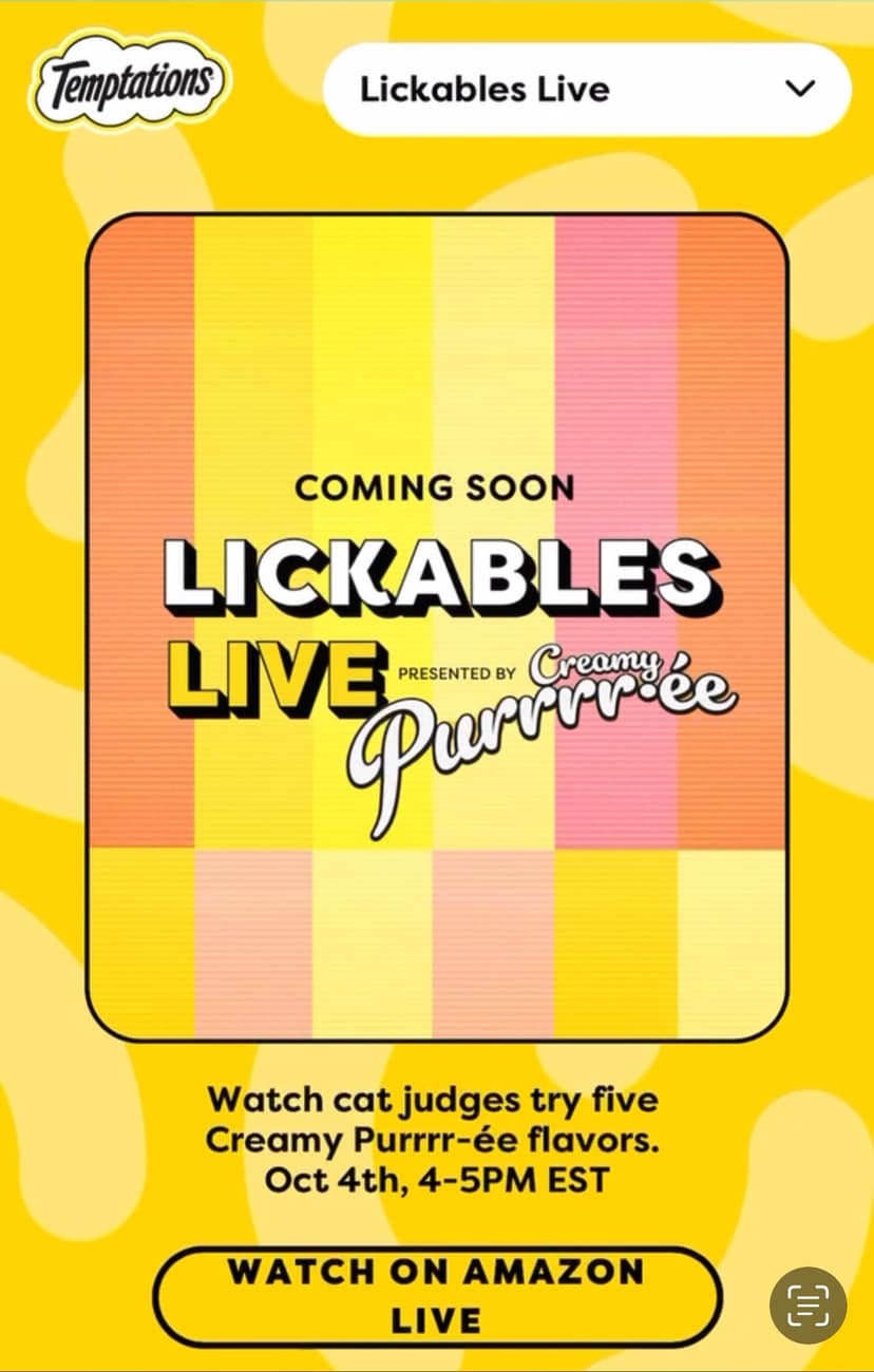 Lickables Live game show